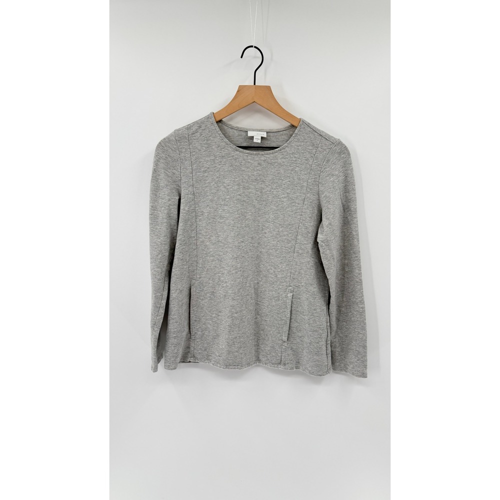 J. Jill Size S Top Long Sleeve Pima Cotton Modal Knit Minimalist Loungewear